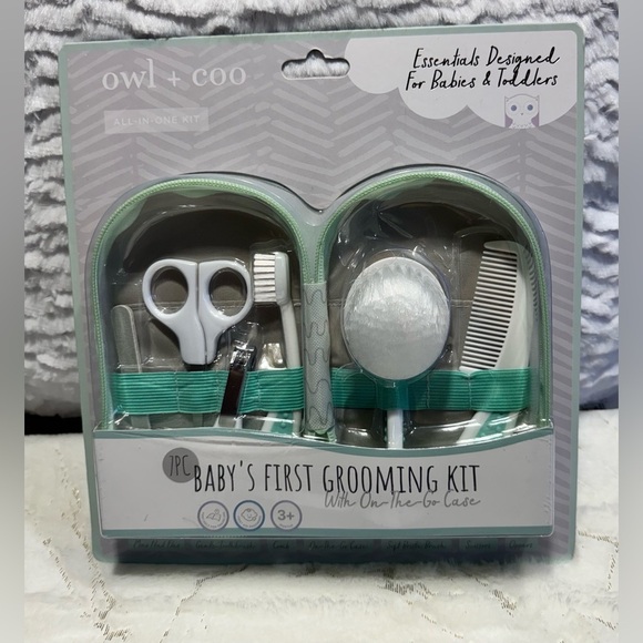 Baby Grooming Kit - Mint and White unisex - Picture 3 of 4